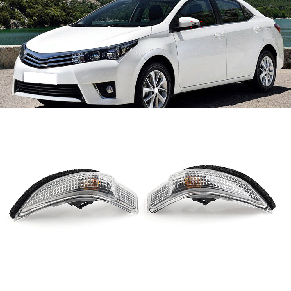 for Corolla for Camry Yaris A Pair Left Right Side Mirror Signal Lamp Indicator