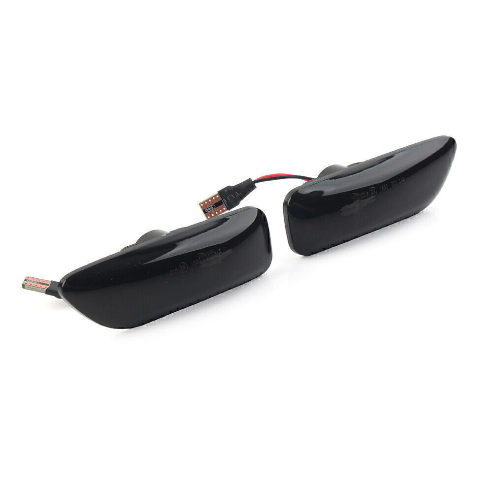 Dynamic Smoked Led Side Marker Turn Signal Light Fit for Volvo S60 S80 MK1 V70 XC90