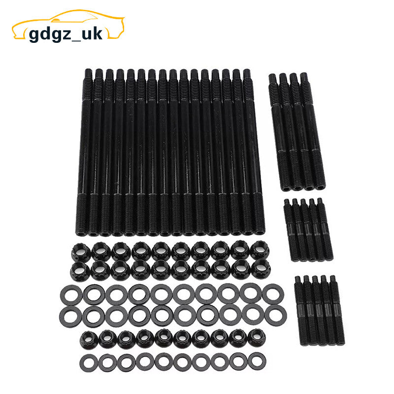 Fit for Chevy LS1 LS6 LS2 97-03 Cylinder Head Stud Kit 4.8L 5.3L 5.7L 6.0L LQ9
