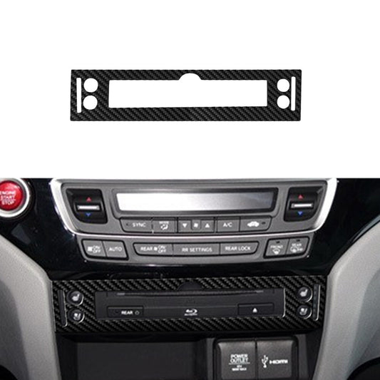 Carbon Fiber Heated Seats Button Frame Trim for Honda Ridgeline 2017-2020 Type A