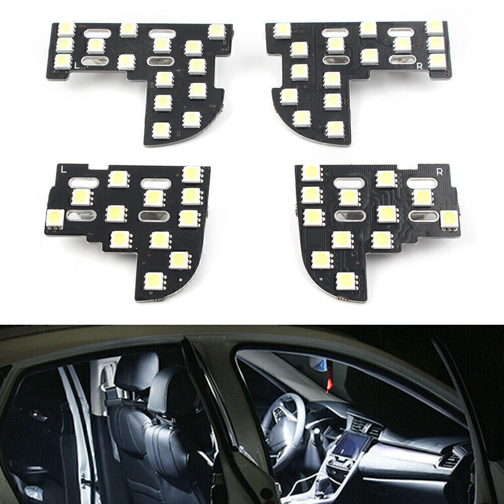 Fit for Honda Accord Sedan 2008-2012 Interior Dome Map Reading Lights Kit White