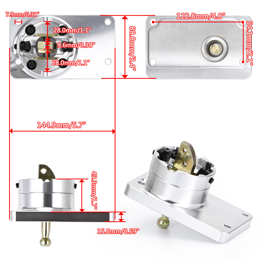T56 MT 6-Speed Shifter for Vauxhall Monaro for Chevrolet for Holden Commodore 99-07 5.7