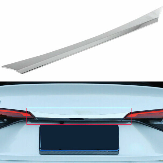 for Honda for Civic Sedan 2022-2023 Chrome ABS Rear Trunk Tailgate Middle Cover Trim