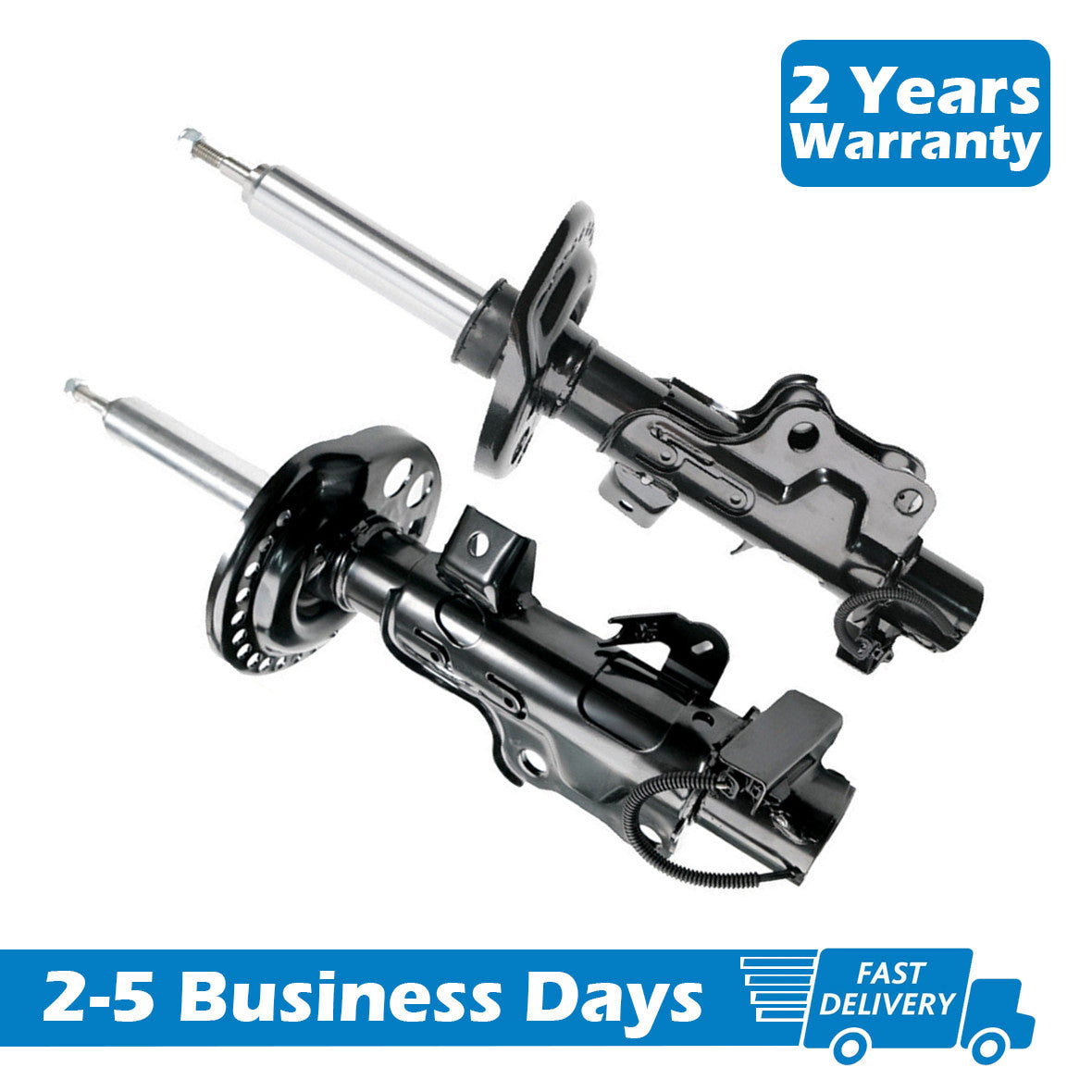 2-piece front shock absorber strut with electric adjustment for Cadillac CTS RWD 14-19 84427195