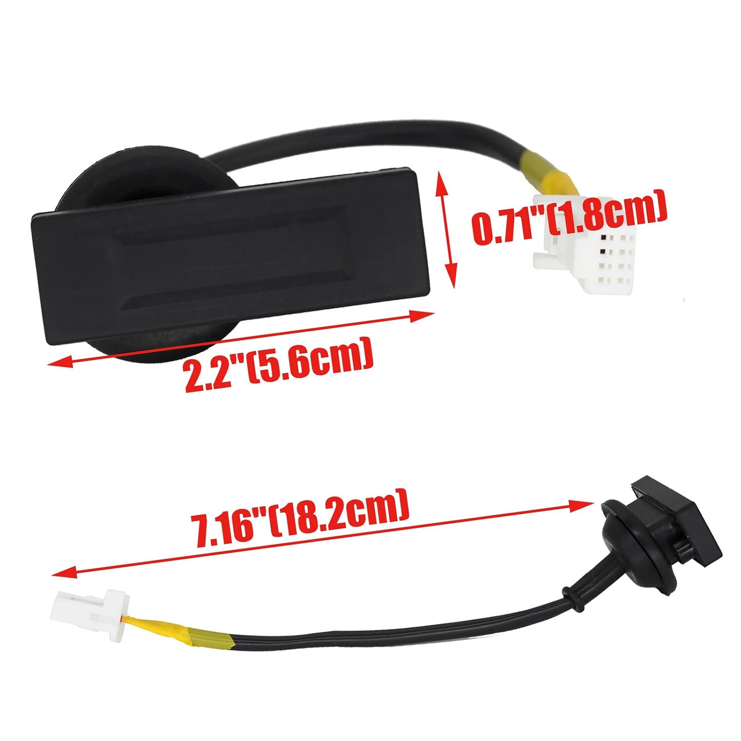 for Kia Rio Pride 81260-1W220 1Pcs Rear Trunk Lid Lock Release Handle 2012-2017
