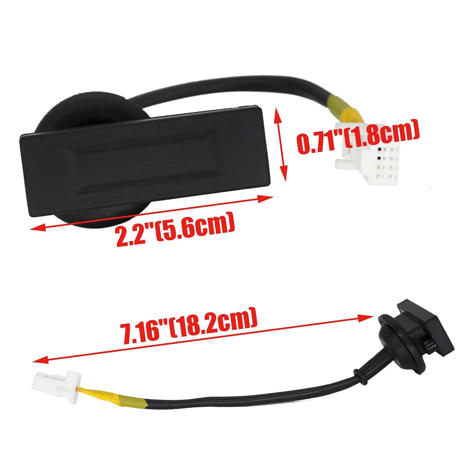 for Kia Rio Pride 81260-1W220 1Pcs Rear Trunk Lid Lock Release Handle 2012-2017