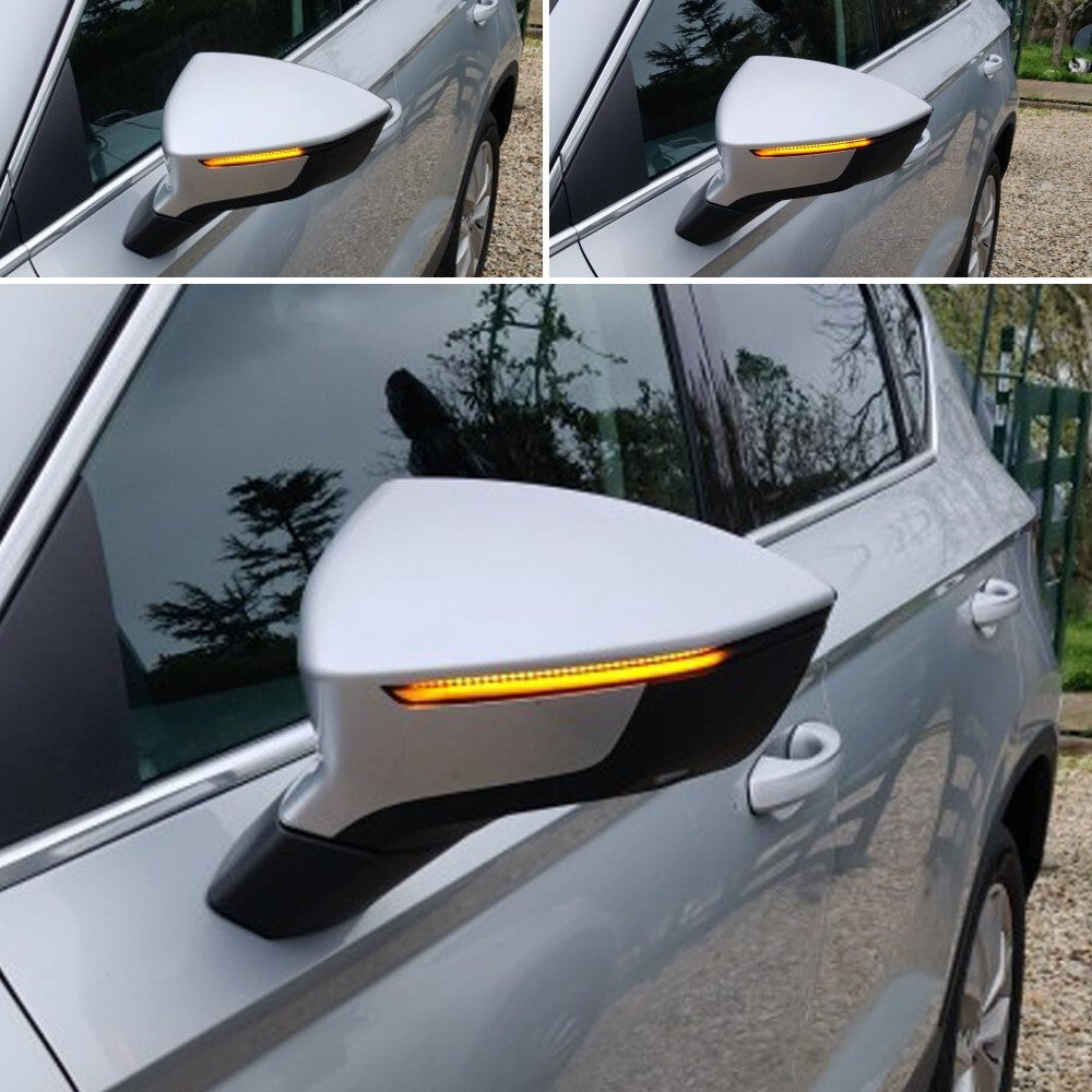 Dynamic Side Turn Signal Light for SEAT Leon 5F Arona KJ7 Ibiza 6F 2013-2019