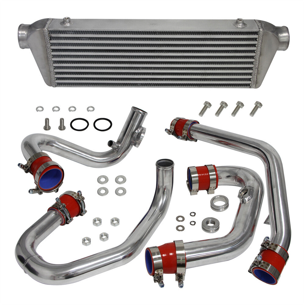 Bolt on Intercooler Kit Pipe for VW for Jetta for Golf GTI GL GLI GLS MK4 1.8T 98-05 Red