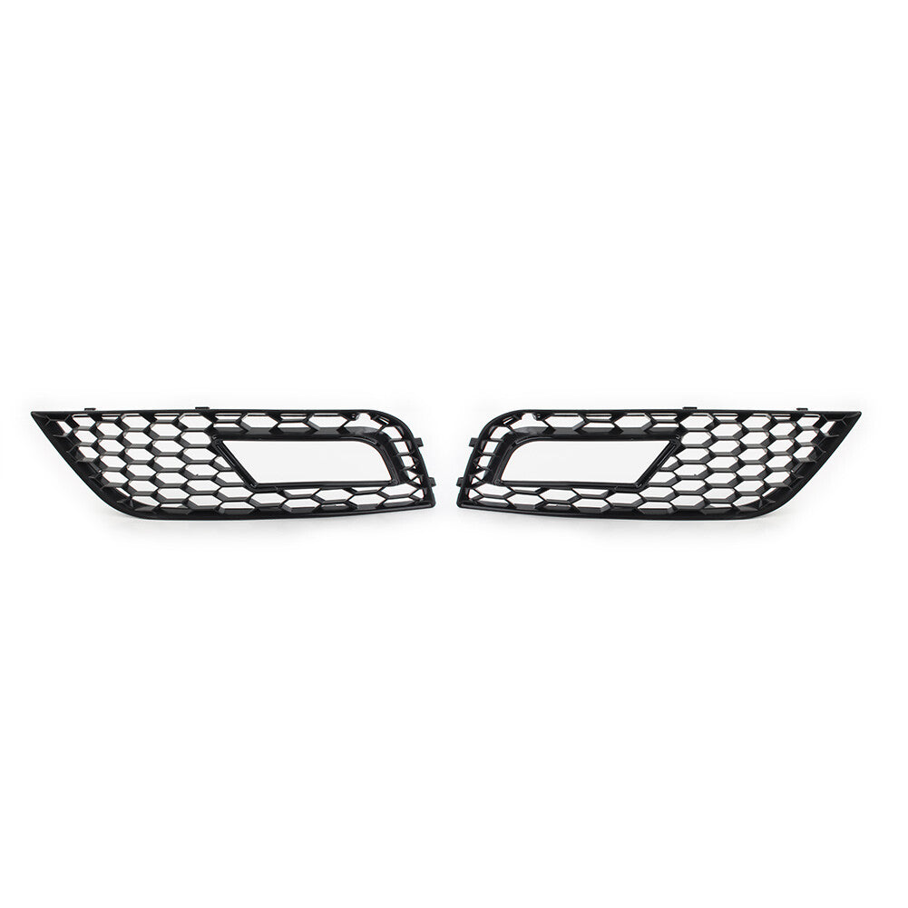 1. Double honeycomb hexagonal mesh fog light cover suitable for Audi A4 B8.5 (2013-2016, 2014-)