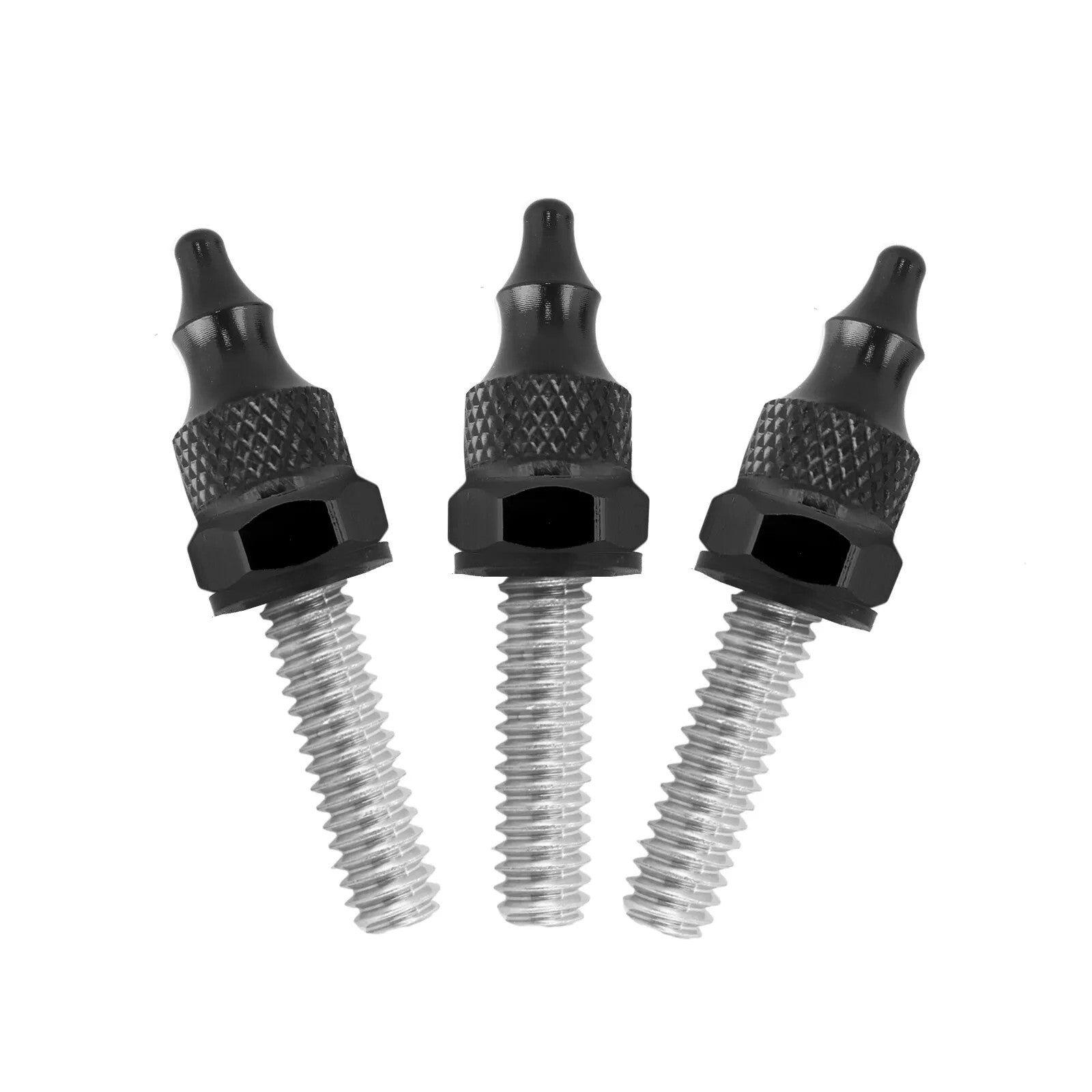 Black Windshield Windscreen Nut Bolt Screw for Harley Tri Electra Glide 1996-13