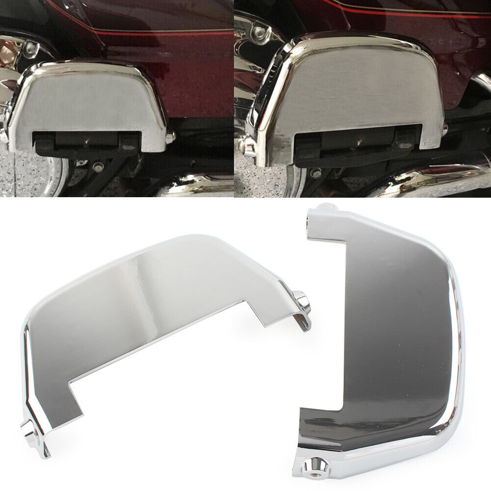 Passenger Foot Peg Floorboard Cover for Harley Road Electra Street Glide Chrome