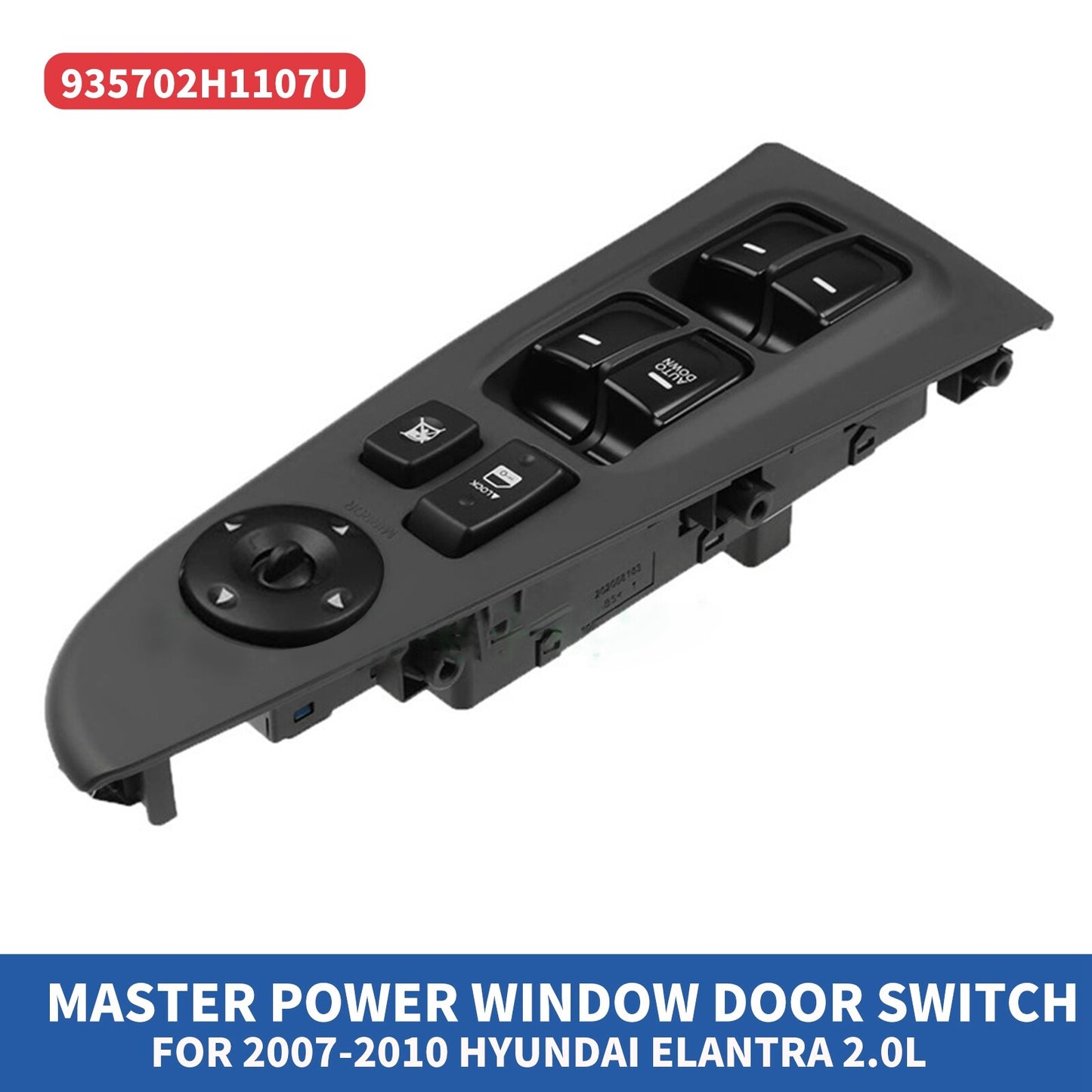 Driver Master Power Window Switch Assy for Hyundai for Elantra 07-10 93570-2H1107U