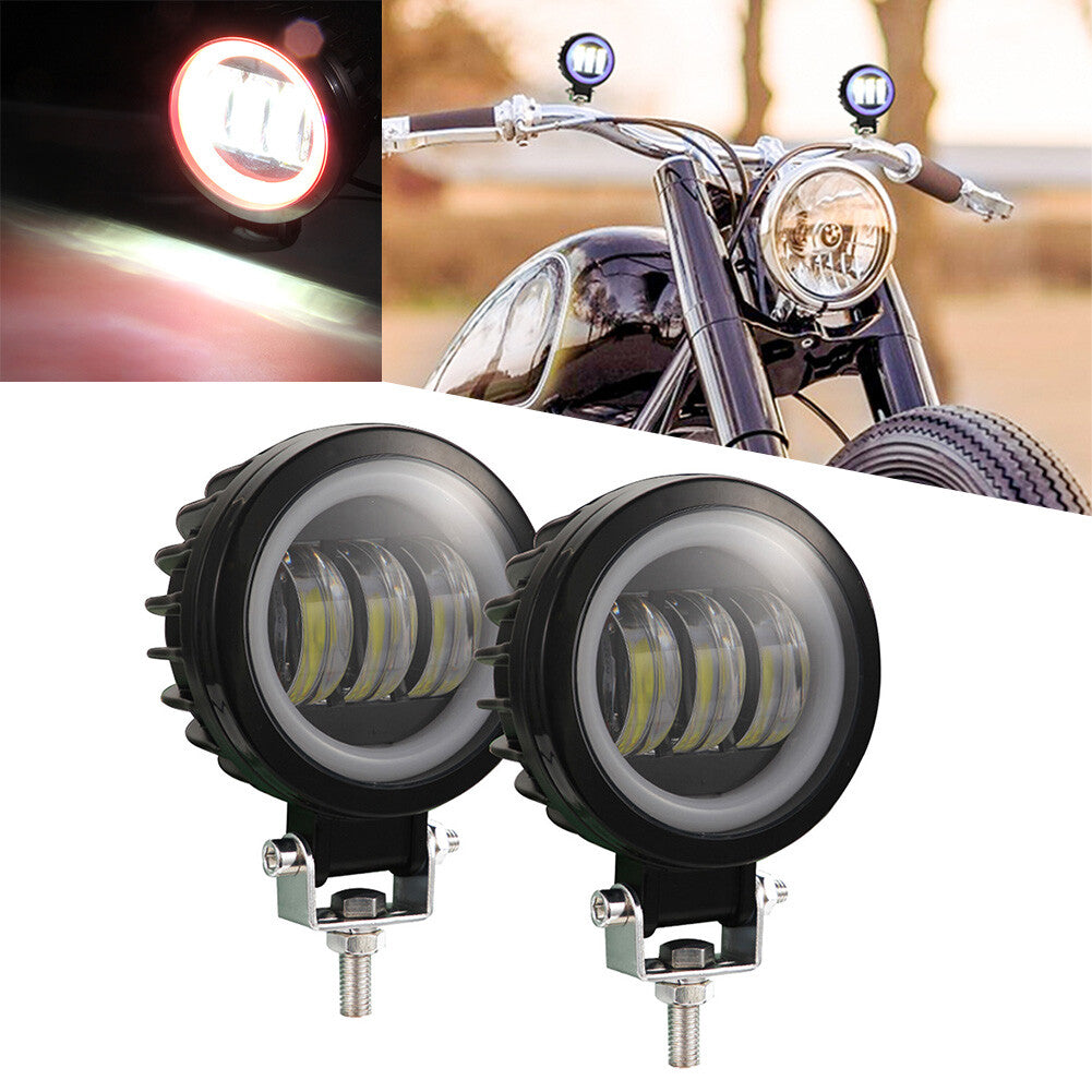 For Motor Truck Driving Light 4 LED Work Light Bar 12V 24V Portable Spotlights