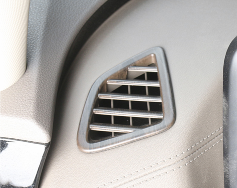for Kia Carnival 2022-2023 Wood Grain Inner Dashboard Upper Air Outlet Vent Trim