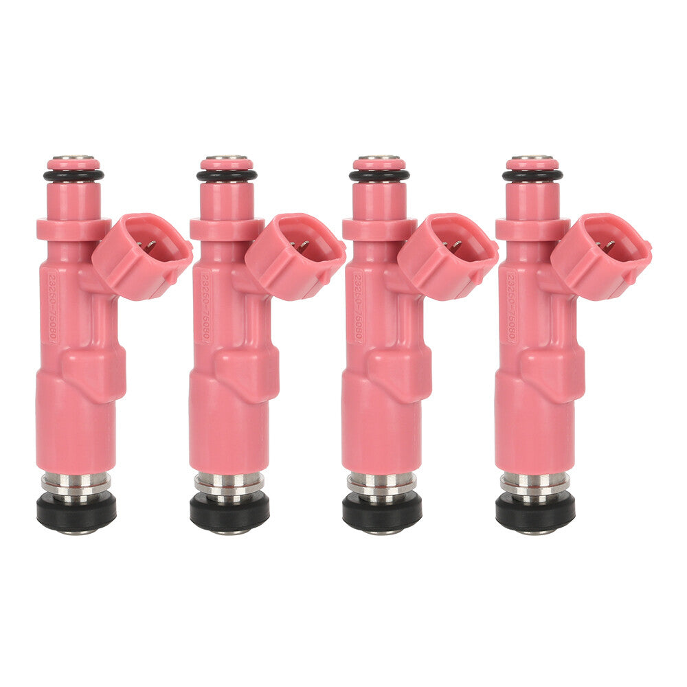 4PCS Fuel Injector 23250-75080 For Toytota 4Runner 2.7L 1998-00 99 Tacoma 98-04