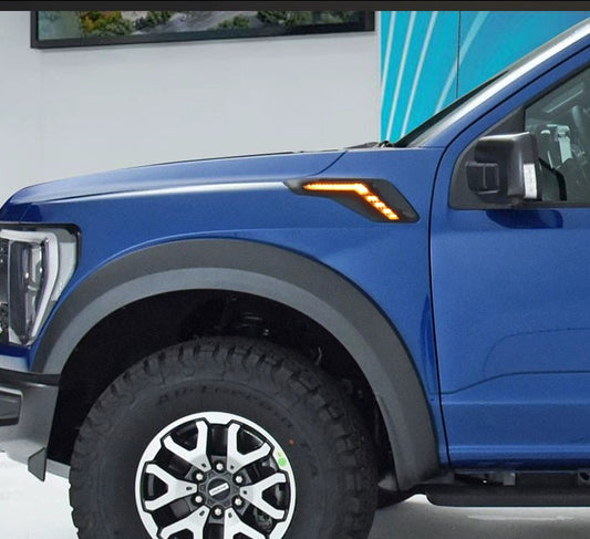 2-Piece Front Side LED Lighting Kit for Ford F150 2021-2023