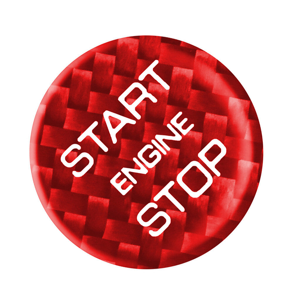for Land Rover Discovery Sport 2016-2019 Engine Start Stop Button Trim Red Car