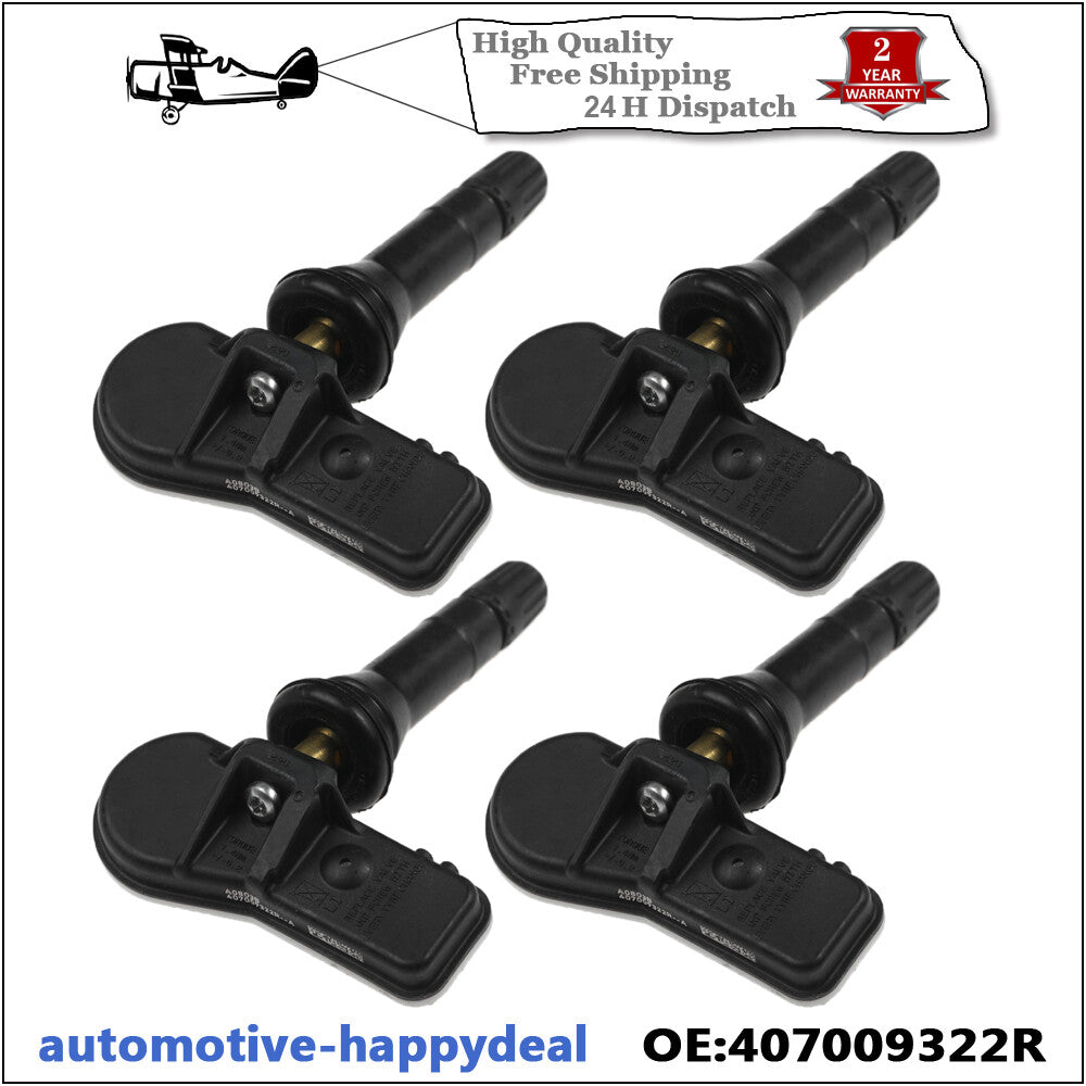 4X Tyre Valve Pressure Sensor for Renault Clio IV , Captur , Kangoo  for Dacia New