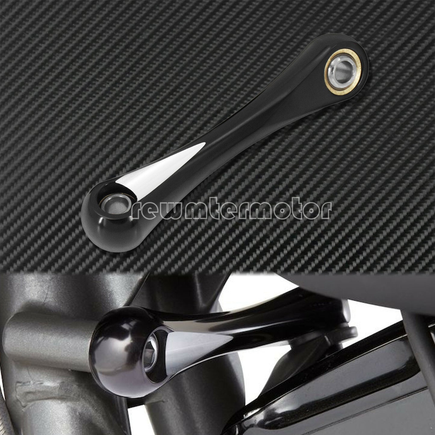CNC Engine Stabilizer Link Black Fit for Harley Touring Road King Electra Glide