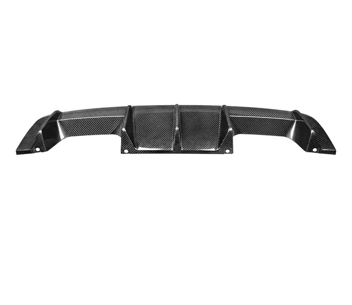 MP Style Carbon Fiber Rear Bumper Diffuser For 2021-2024 for BMW G80 M3 G82 M4