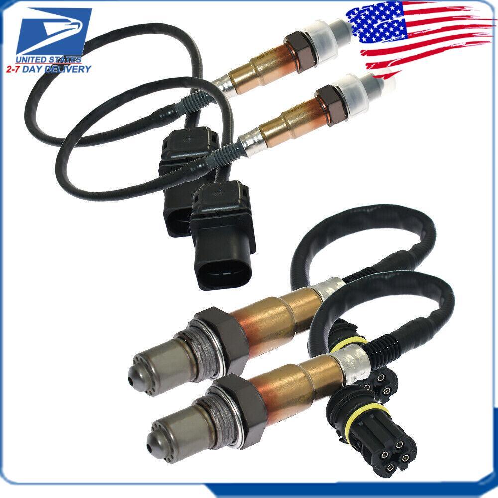 NEW 4pcs Oxygen O2 Sensor For 07-10 for BMW X5 V8 4.8L Series Upstream Downstream