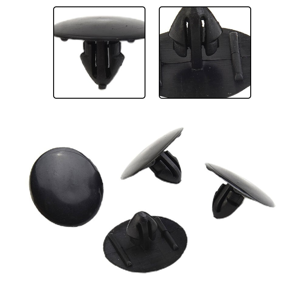 25X For HOOD INSULATION RETAINER CLIPS Replacement Part  90467-09050 Black 7mm Plastic