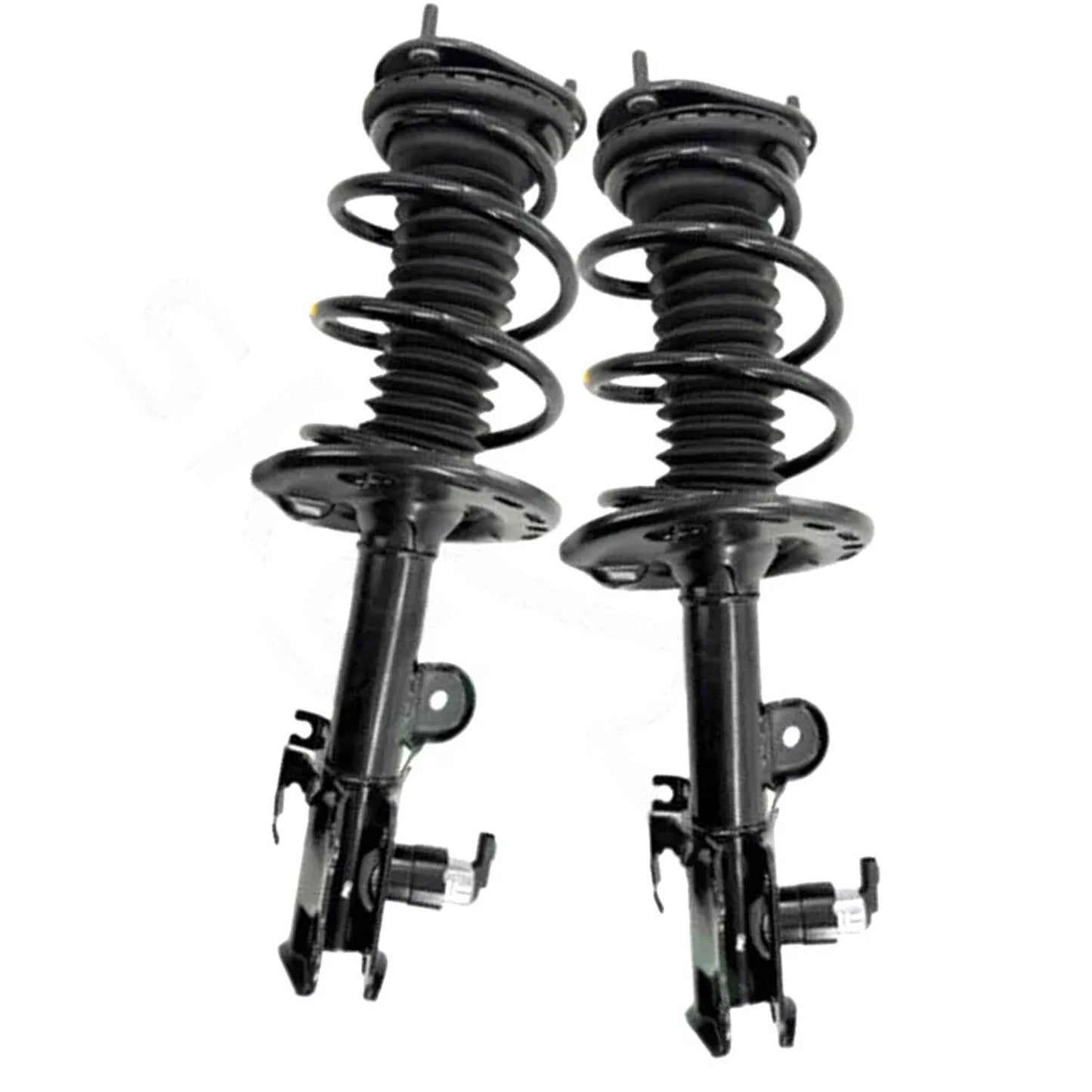 Two front ABC hydraulic shock absorber struts suitable for Mercedes W222 S550 560 600 S63 S65 AMG