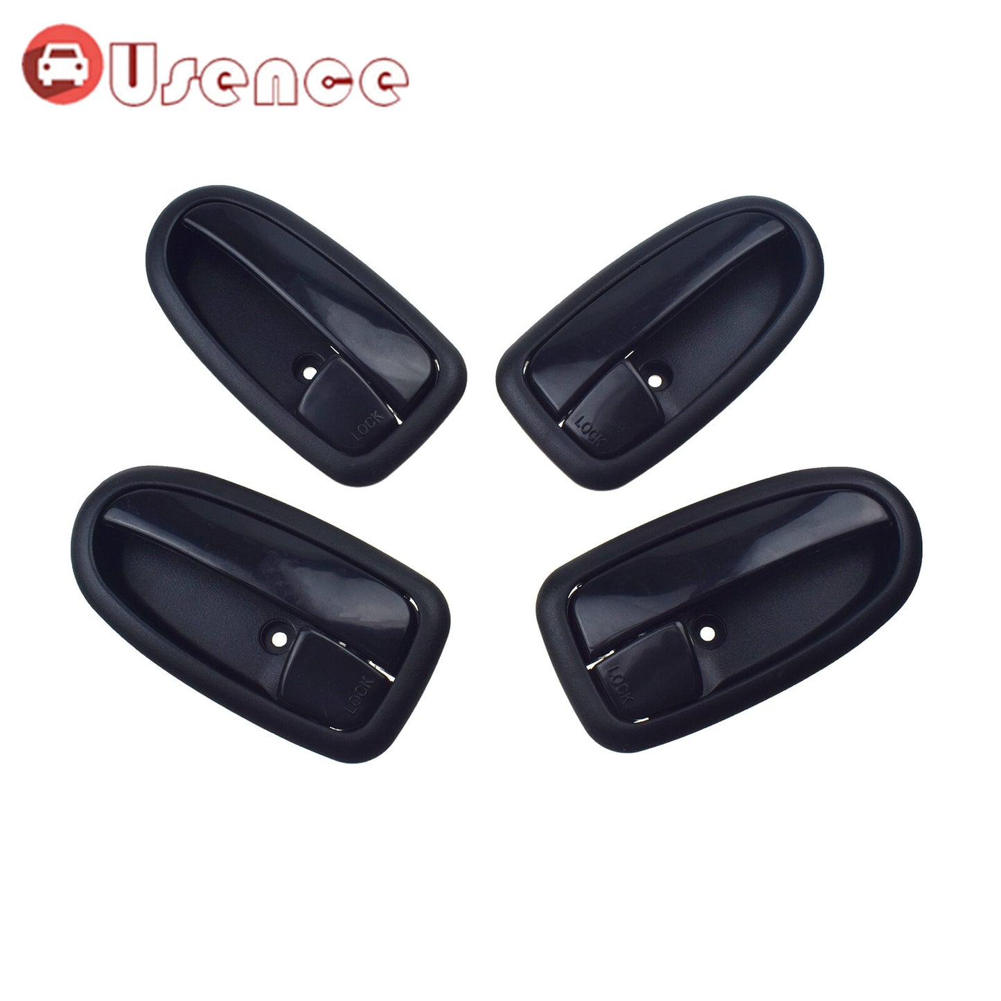4x Interior Door Handle Left Right Side for Hyundai Matrix Lavita 2001-2010