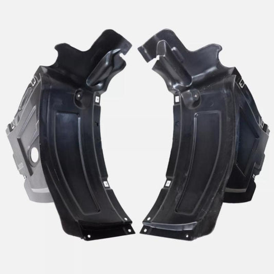 Front Left+Right Side Front Section Fender Liners for Audi A6 S6 2016 2017 2018