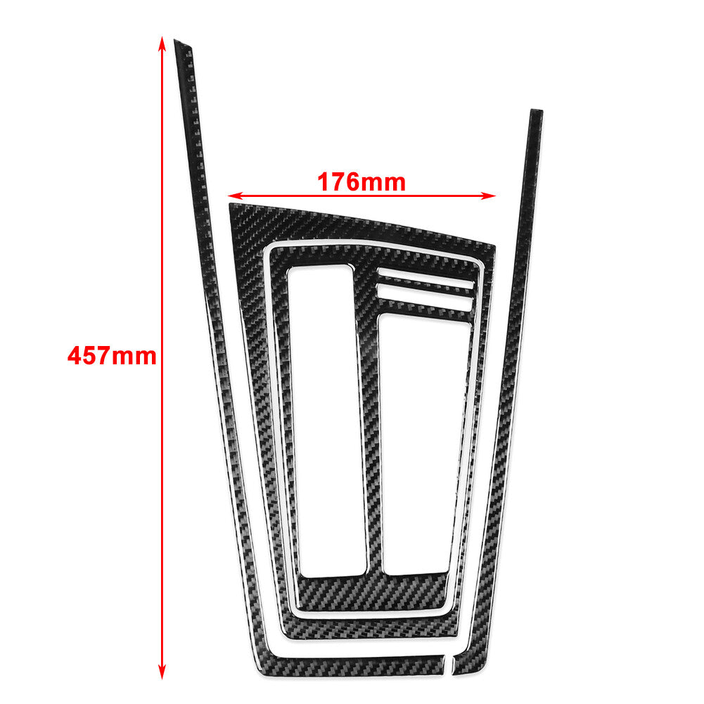 LHD Gear Shift Panel Interior Set Cover Trim for Volkswagen for Golf 8 MK8 2021-2023