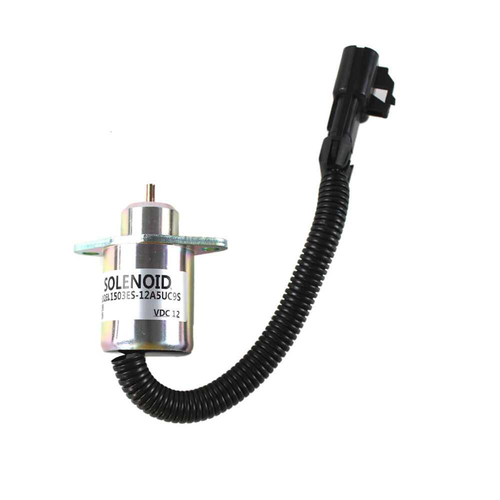 Fuel Shutdown Solenoid 1503ES-12A5UC9S 12V For Kubota CT4.91-V1505 SA-4561-T