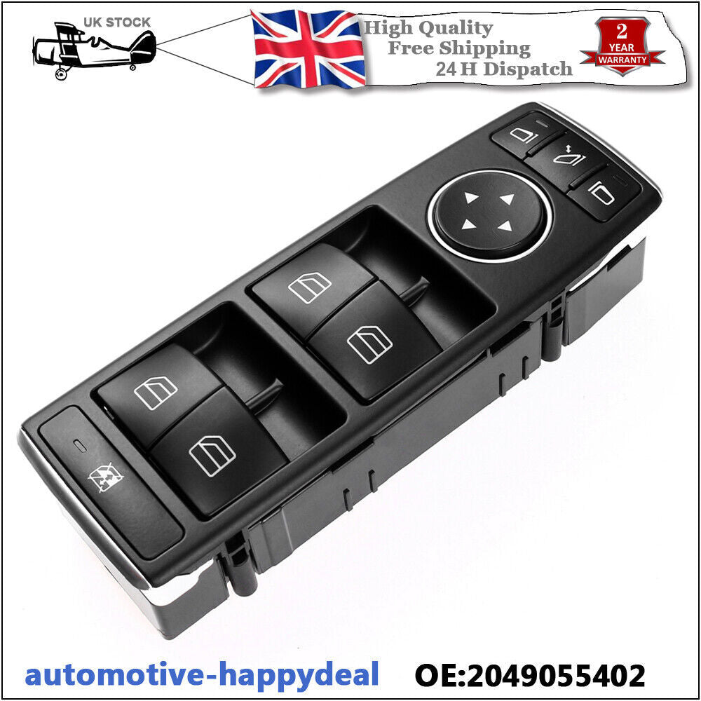 Power Window Control Switch Fits for Mercedes-Benz C E CLASS S204 W204 S212 W212