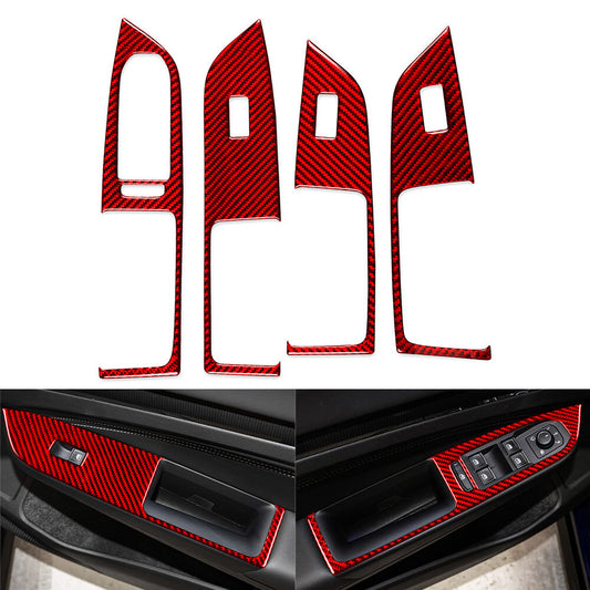 LHD Car Door Window Lift Switch Panel Cover Trim Fit for Volkswagen for Golf 8 MK8 21-23