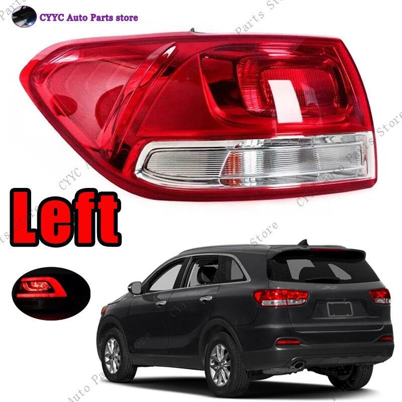 Left Side LED Tail Light for Kia Sorento L 2015-2018 Outside Taillamp