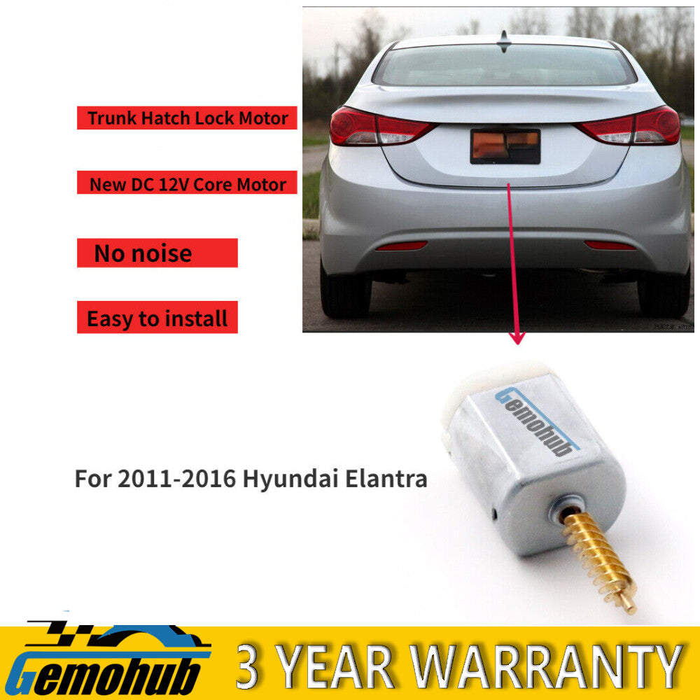 For 2011-2016 for Hyundai for Elantra Trunk Lock Actuator Latch Release Door Lock motor