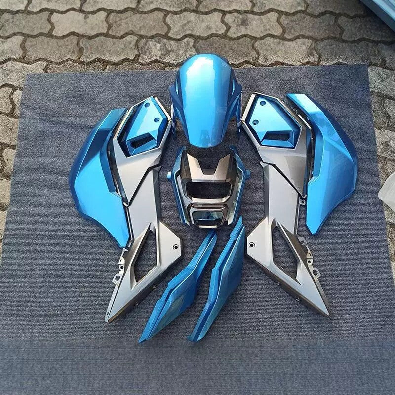 Plastic Body Kit Fairing Fender Matte BlueGray for Honda Grom125 MSX125 SF16-20