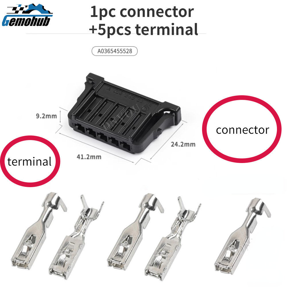 Rear for Seat Contact Strip Female Connector for Mercedes Benz A0365455528