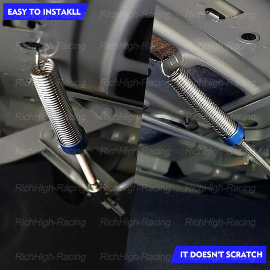 2 Pcs Auto Car Trunk spring Automatic Lifting Spring Device Tool Blue Adjustable