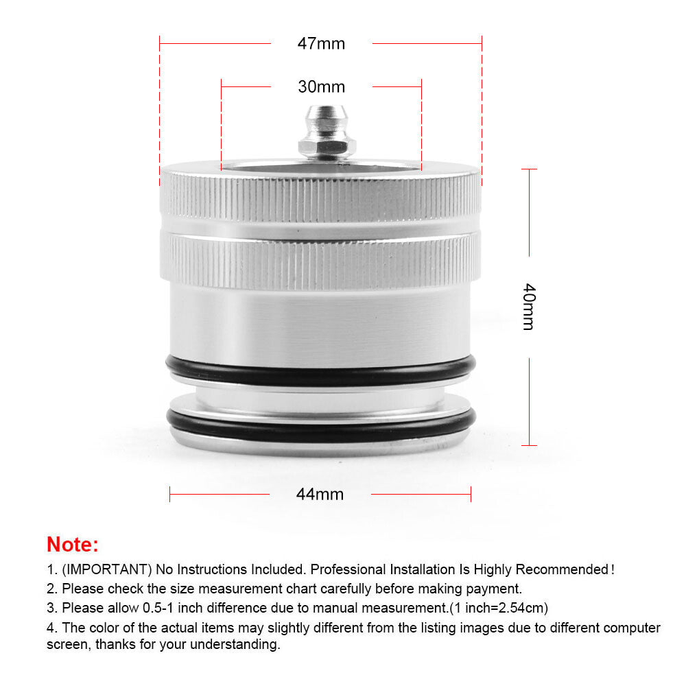 44mm FrontRear Wheel Bearing Greaser Tool Axle Grease Tool for Polaris ATV UTV