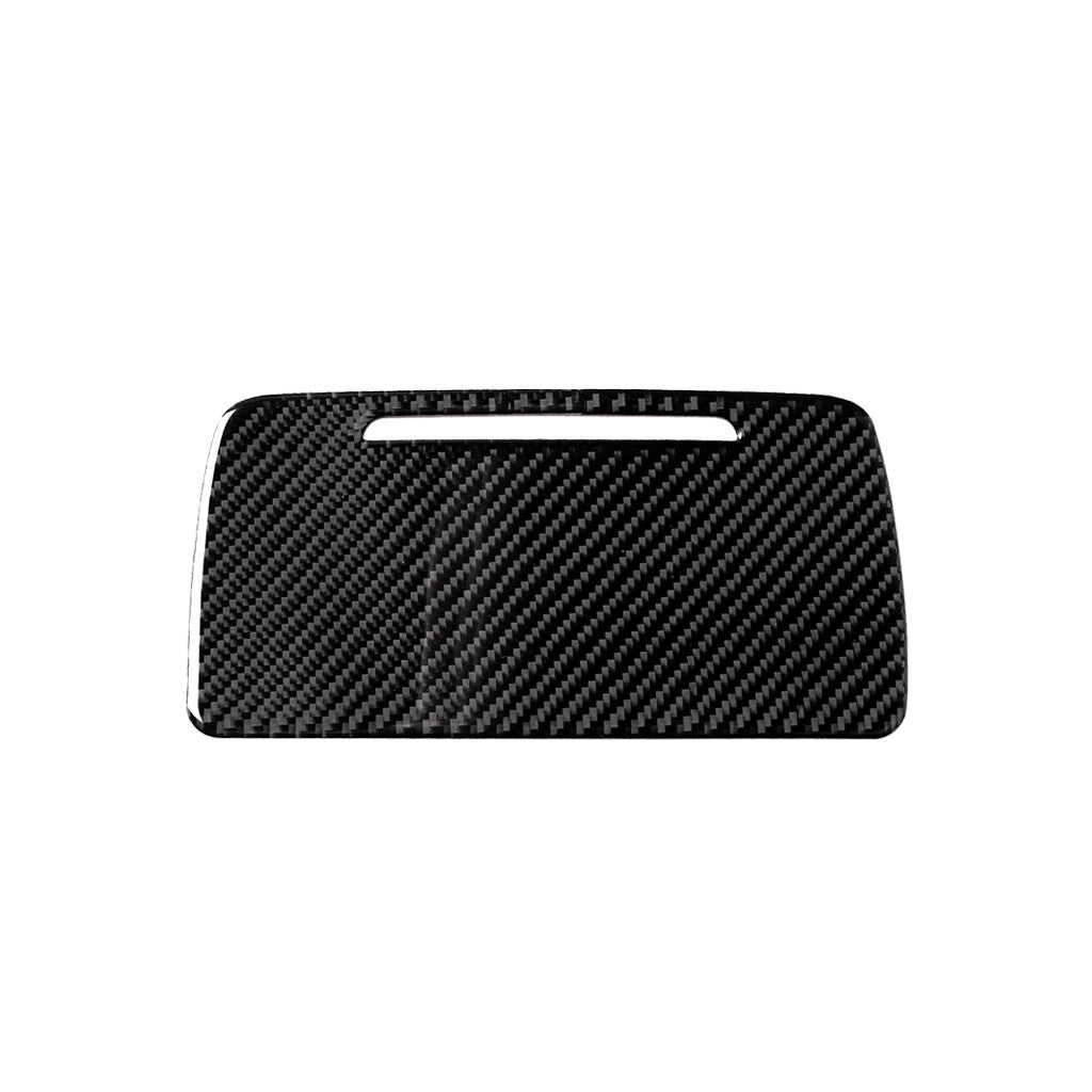 Carbon fiber storage box trim for BMW 5 Series F10 2011-2017