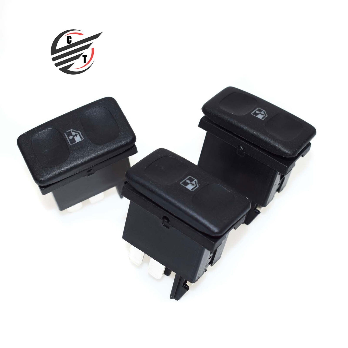 for VW for GOLF POLO for Seat Ibiza Cordoba 1985-1992 191959855 Power Window Switch 3Pcs