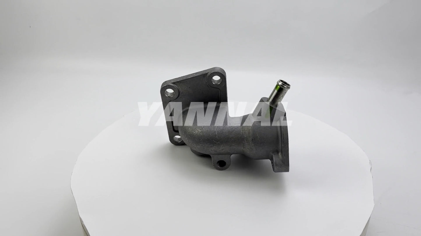 new 19202 - 72702 water flange for Kubota D1403, D1703, F2803, V1903, V2003 engines.