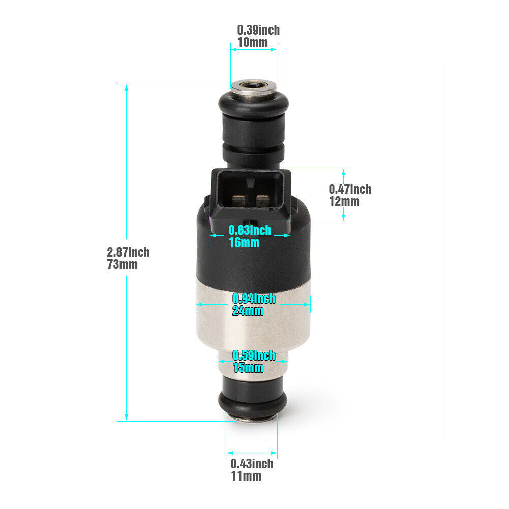 4x 17089569 5235136 Fuel Injectors Fits 1985-1993 for Chevrolet for Chevy 2.8L 3.1L 3.3L
