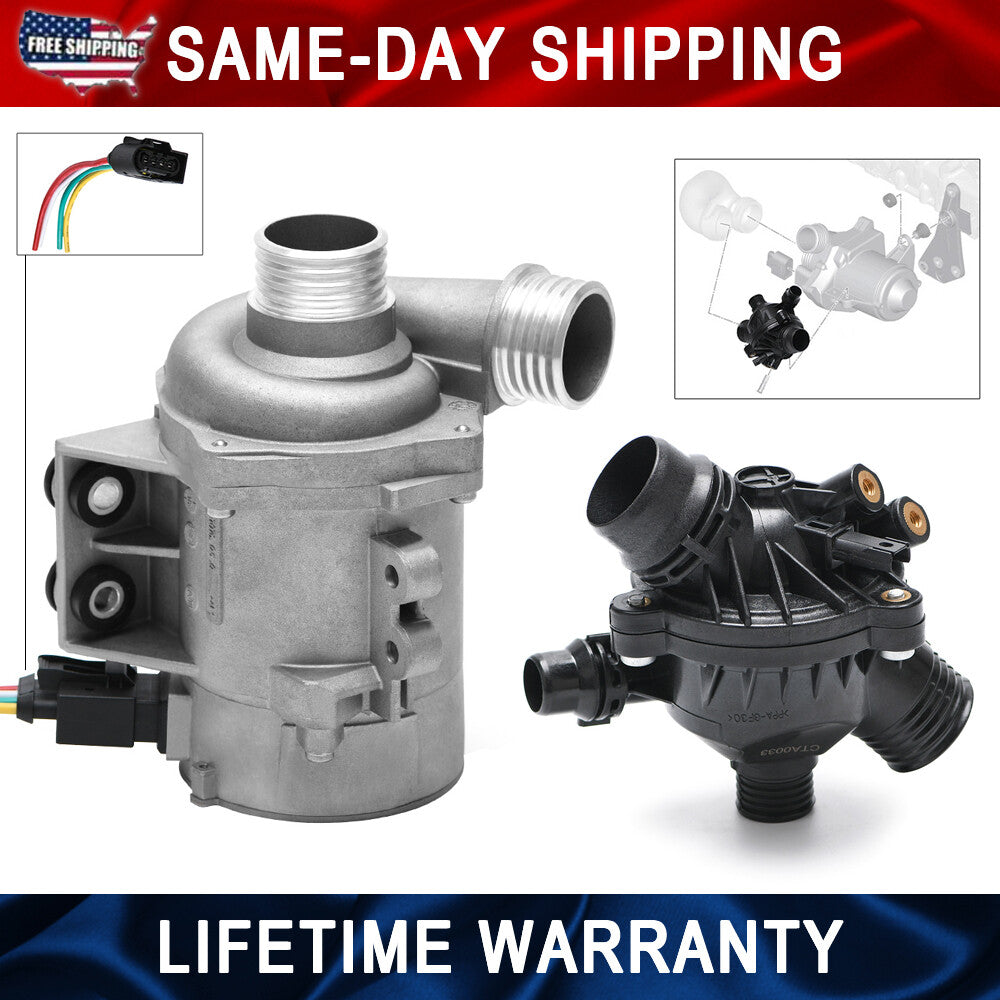 Water Pump  Thermostat Assembly For 2006-2012 for BMW 11517586925 11537549476