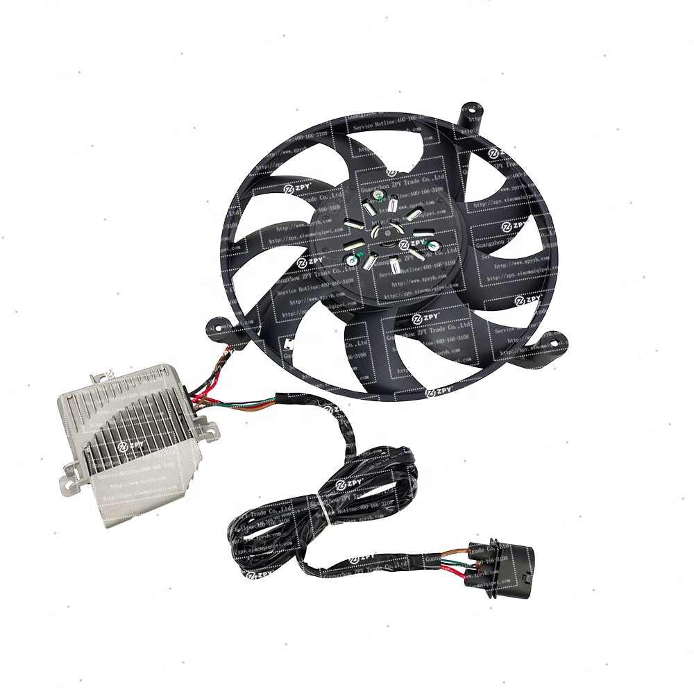 ZPY for VW Phaeton 4.2 6.0L Right Side Engine Cooling Fan Assy 3D0959453G