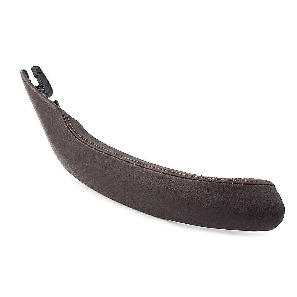 Fit for BMW X3 X4 F25 F26 10-17 Mocha Car Left Inner Door Pull Handle Trim Cover