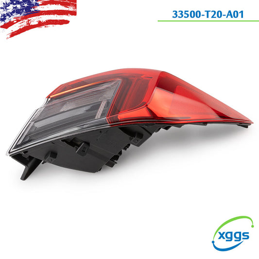 One passenger-side right exterior LED taillight is available on the 2022-2023 for Honda for Civic sedan.