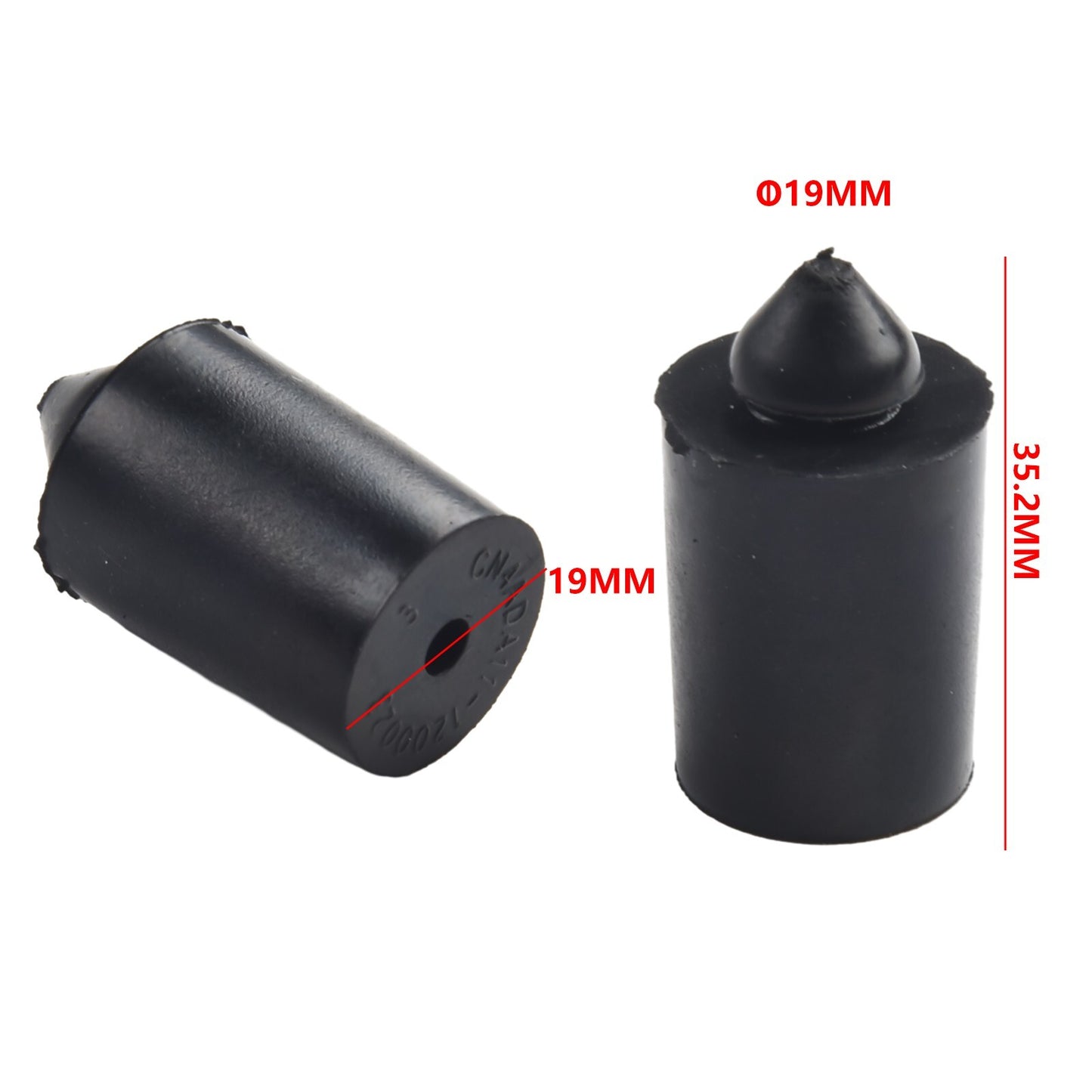 5-Piece Car Trunk Lid Protector Rubber Buffer Cover Anti-collision Buffer Suitable for Nissan (UK)