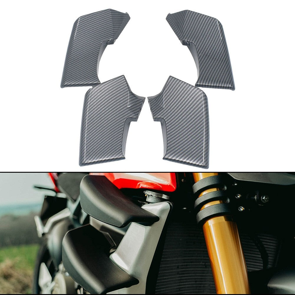 for DUCATI Streetfighter V4 /S/SP V2/S Carbon Fiber Spoiler Fxed Winglets Wings