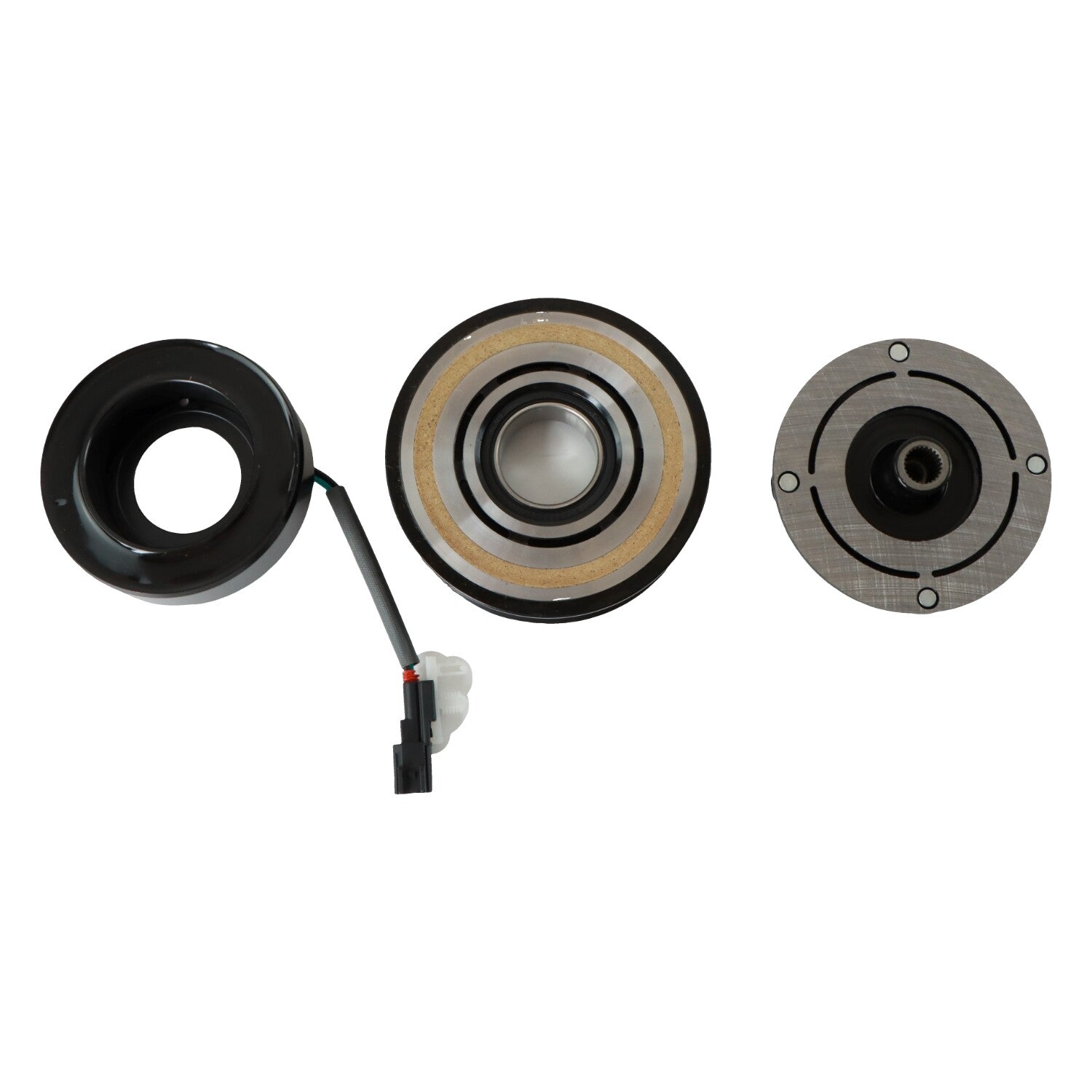 A/C Compressor Clutch Kit For 2013 - 2019 for FORD EXPLORER 3.5L Pulley Coil 198342
